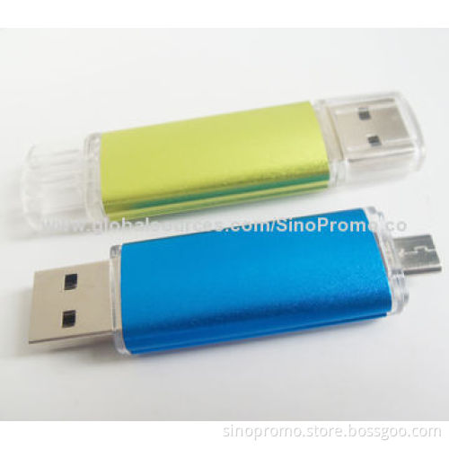 Smartphone USB Flash Drive with Plug-and-play Function, Sized 70 x 19 x 10mm